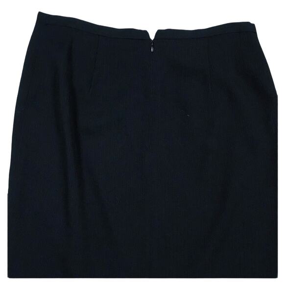 VINTAGE ALEX GARFIELD A-Line Skirt Ribbed Zipper USA office business 10 EUC - Picture 7 of 8